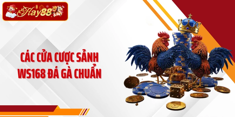 Các cửa cược sảnh WS168 đá gà chuẩn