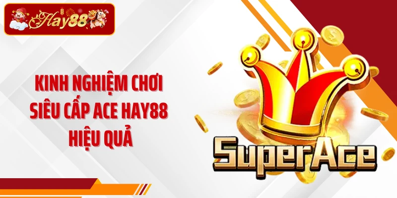 Kinh nghiệm chơi Siêu cấp ACE Hay88 hiệu quả